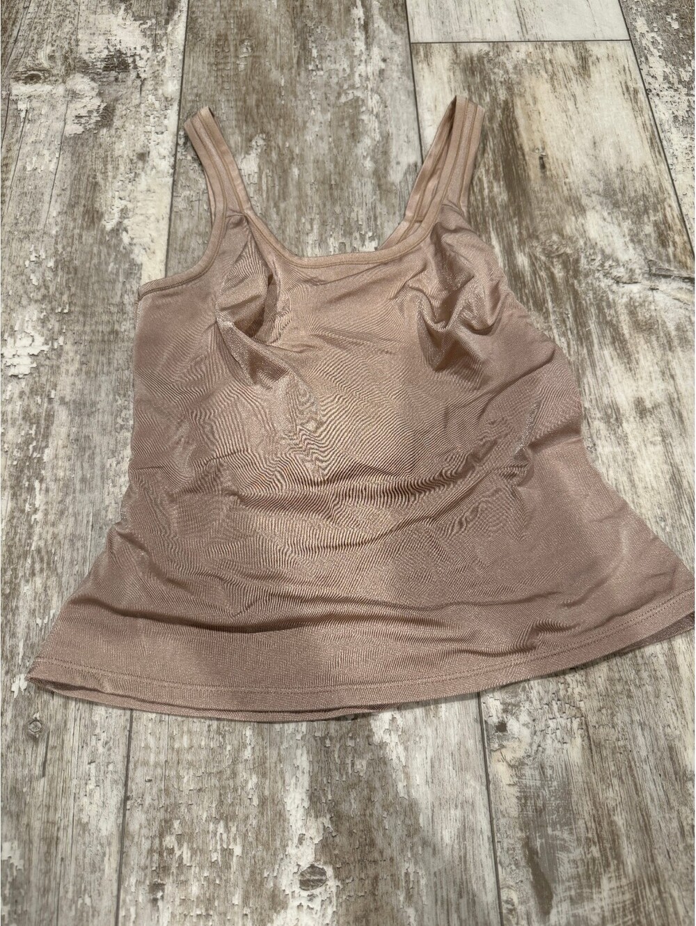 Womens Nude Shaping Camisole Tank Smoothing Layering Top